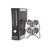 Xbox 360 Skin - NEW - BLACK CHROME MIRROR system skins faceplate decal mod