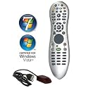 Windows 7 Vista XP Media Center MCE PC Remote Control and Infrared Receiver for Home, Premium and Ultimate Edition