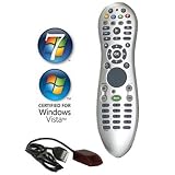 Windows 7 Vista XP Media Center MCE PC Remote Control and Infrared Receiver for Home, Premium and Ultimate Edition