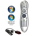 Windows 7 Vista XP Media Center MCE PC Remote Control and Infrared Receiver for Home, Premium and Ultimate Edition