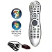Windows 7 Vista XP Media Center MCE PC Remote Control and Infrared Receiver for Home, Premium and Ultimate Edition