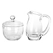 Luigi Bormioli Michelangelo Sugar and Creamer Set