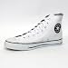 CONVERSE コンバース 海外限定モデル オールスター ハイカット  ホワイト ブラックストライプ