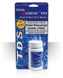 Pool Check Total Dissolved Solids (TDS) Pool & Spa Test Strips