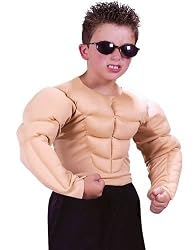 Muscle Man Shirt Child Costume