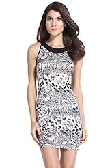 Summer Leopard Print Club Dress/Mini Dress 