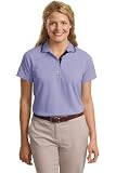 Ladies Sport Shirt with Contrast Trim