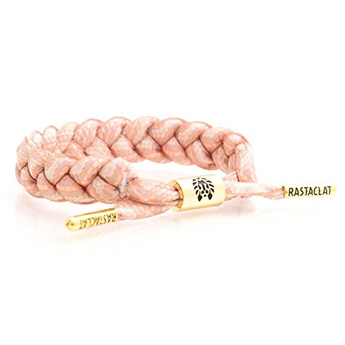 Rastaclat NATURAL/PINK/BLUE/WHITE NATIVE PRINT Shoelace Bracelet Sacajawea