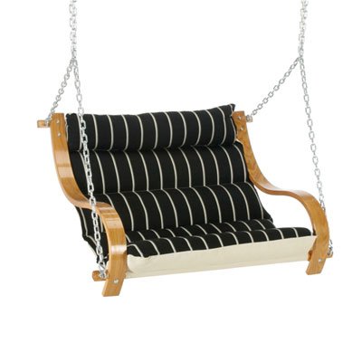 Double Cushioned Swing - Artist - Classic Black Stripe
