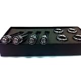 Mercedes (AMG TREE) Classic Logo Chrome Door Pins 4 pcs set with package 