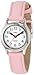 Timex Kids' T79081 My First Timex Pink Leather Strap Watch