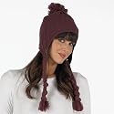 Oakley Womens Earflap Beanie Wine