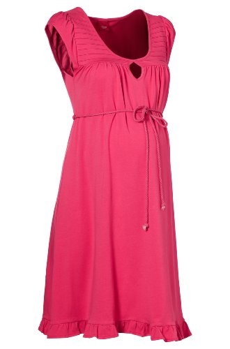 ESPRIT Maternity Damen Umstandsmode Kleid, C84267, Gr. 42 (XL), Rosa (640 Raspberry) Preisvergleich