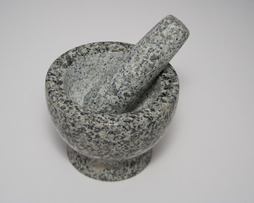 5 Inch Stone Granite Mortar and Pestle