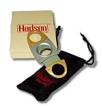 Hadson Zigarrencutter, Zigarrenschneider in Holzgeschenkbox inkl. Samtetui