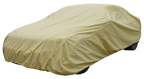 Leader Accessories Extreme Soft Guard 5 Layer Universal Waterproof Sedan Car Cover (Cars up to 228'' Tan)