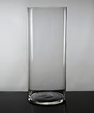 IMAGE OF Clear Glass Cylinder Vase 14