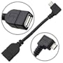 Cable Adaptateur Micro USB OTG C�ble Host Mode Data Syncro Pour Samsung Galaxy S2 Galaxy S3 / SIII GT-i9300 NEXUS 7 NEXUS 10 - micro usb femelle USB C�ble Otg Usb Host / Adaptateur usb femelle vers micro usb b pour Archos 80G9 80 G9/ 101G9 / 97HD / Archos 7 note / note 2 et tous les smartphones et tablettes avec port micro usb Host OTG