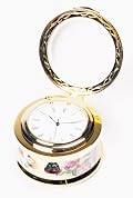 Van Kessel Clock in Bone China Box
