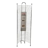 DVD 30 Chrome Tower Rack