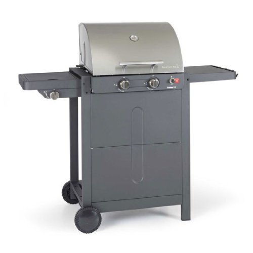 Barbecue à gaz 2 brûleurs + réchaud latéral BRAHMA 3.0 INOX - BARBECOOK