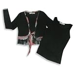Review   / Pirouette - Girls Tank Set, Black