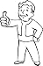 Fallout Boy New Vegas Vinyl Wall Decal