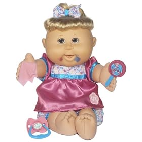 Cabbage Patch Kids Babies Messy Face 14 Baby Caucasian girl in blonde hair (styles may vary) by Play Along