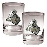 Purdue Boilermakers 2 Piece Rocks Glass Set NCAA College Athletics