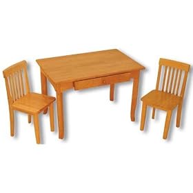 KidKraft Avalon Table and Chair Set - Honey