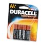 ~:~ DURACELL PRODUCTS COMPANY ~:~ Coppertop Alkaline Batteries, AA, 4/pack