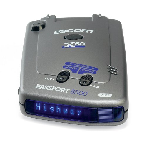 Escort Passport 8500 X50 Radar and Laser Detector (Blue Display) under Escort Radar in The Electronics Store