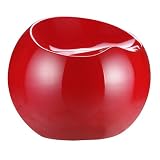 Zuo Drop Stool Collection Red Contemporary Chair