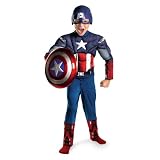 Muscle Chest Child Captain America Costume