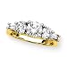 3 Diamond Anniversary Ring 1 1/2 ct. in 14K Yellow Gold