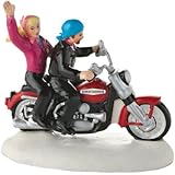 Department 56 Originial Snow Village Always a Fun Time on a Harley Village Accessory, 3.54-Inch