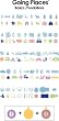 Cricut 29-0291 Shape Going Places Cartridge for Cricut Cutting Machines