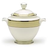 Noritake Cameroon Sand Sugar Bowl with Cover