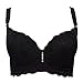 PanDaDa Womens Thick Cup Push up Bra Deep V Massage Concentrated Adjustable Bra