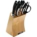 Top Chef 9-Piece Knife Set including Wood Butcher's Block