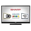 Sharp Quattron LC60LE835U 60-Inch 1080p 3D LED LCD TV - Black