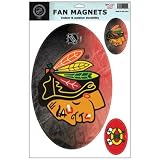 Chicago Blackhawks Official Logo Car Magnet Set