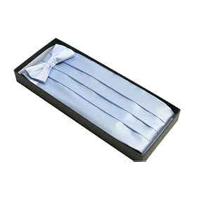 Tuxedo Cummerbund (Baby Blue)