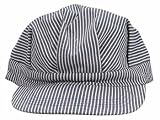 00052 Engineer Cap Adult Blue Strap Back - B0006O4ALA