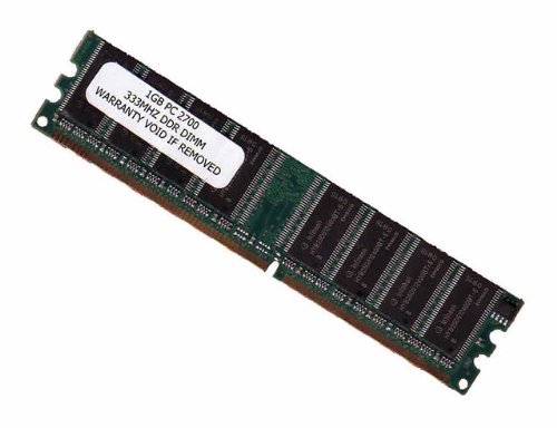 1GB DDR DIMM 184 PIN 333Mhz DDR333 PC2700 FOR Foxconn Foxconn 875A02-6EKRS Motherboard 1 GB