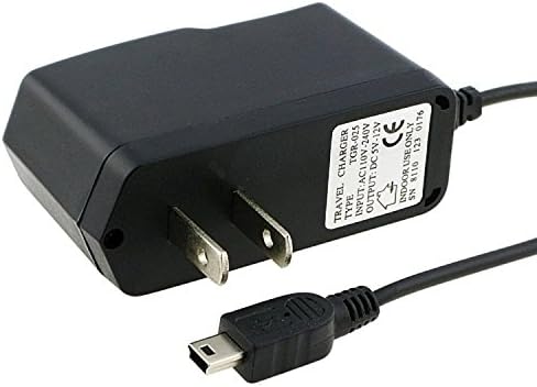 Home Wall Charger for Garmin Nuvi 1200/1250/1260T 3.5-Inch Portable GPS, Black 05J