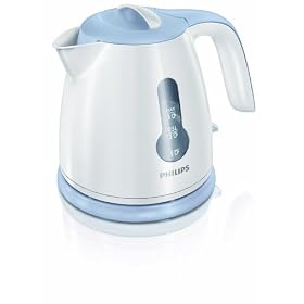 Philips - HD4608/70 - Mini bouilloire � �conomie d'energie avec indicateur 1 tasse, 0,8 L
