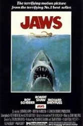 Jaws Steven Spielberg Dreyfuss Art Framed Poster Print - 24" X 36"