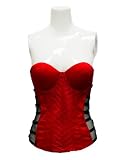 Ladies Red Zippered Corset Type Lingerie Type