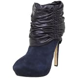 L.A.M.B. Womens Puffy Platform Ankle Boot
